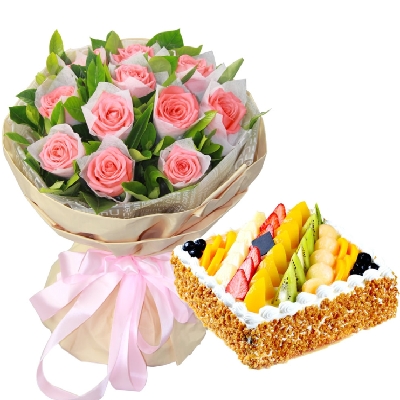 甜蜜的约定（花礼组合）